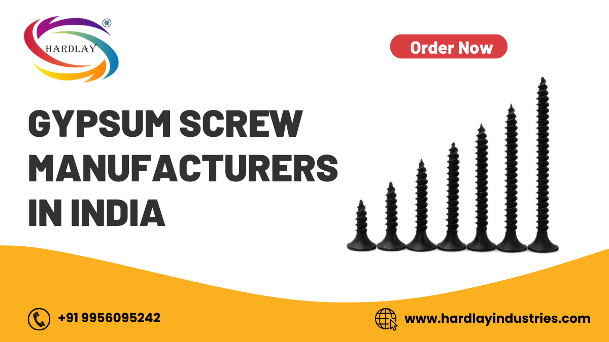 Gypsum Screw manufacturers in India